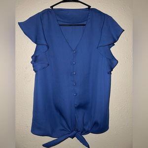 NWOT button up blouse. Size small